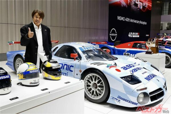 近藤真彦さんと1998年のル・マン24時間で総合3位を獲得したR390GT1