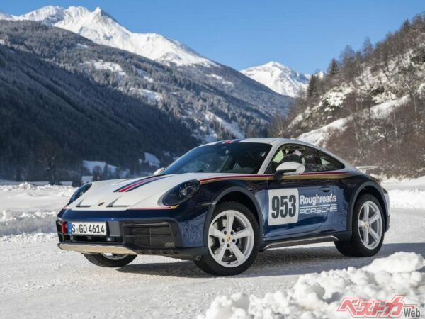 こちらが本物の911ダカール。予想通り世界で取り合いになる超人気限定車となった。