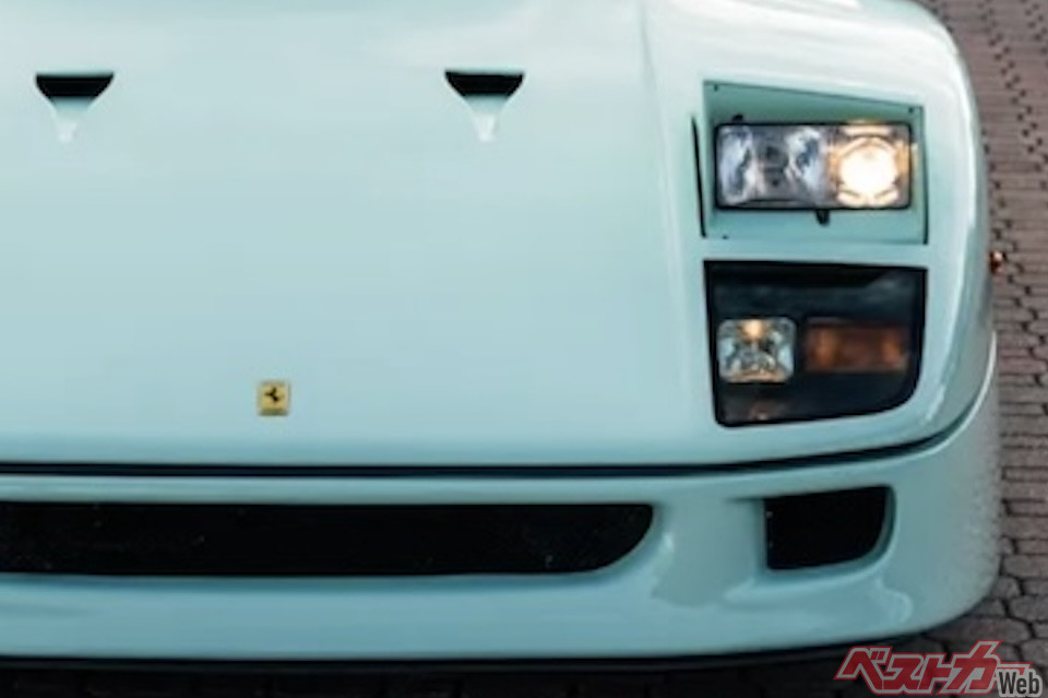 結構いいじゃん緑の[F40]!! [伝説名車]のオールペンは価値下がるのか