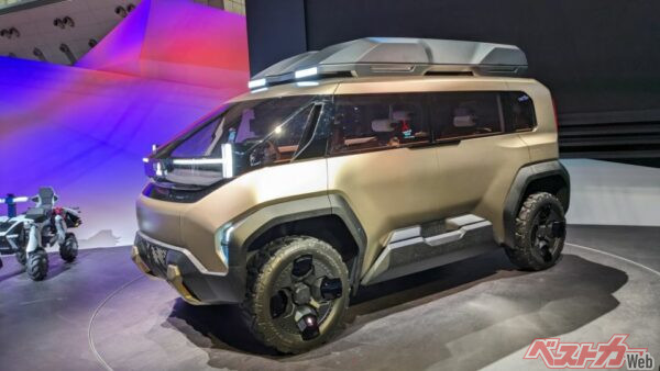 2023年にお披露目されたコンセプトカーだが、このまま出て欲しいぜ