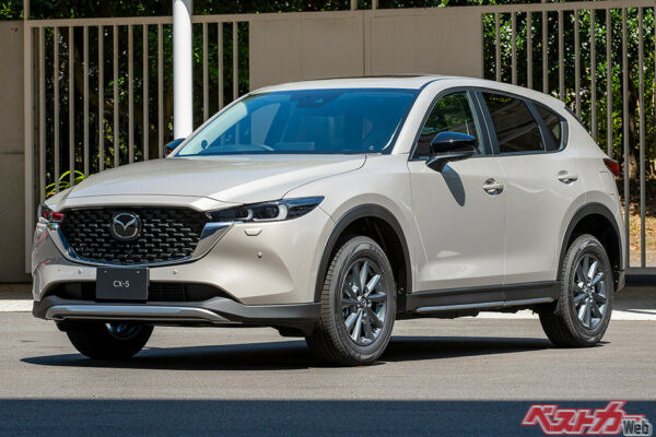 CX-5のボディサイズは全長×全幅×全高：全長4575×全幅1845×全高1690mm、ホイールベース2700mm