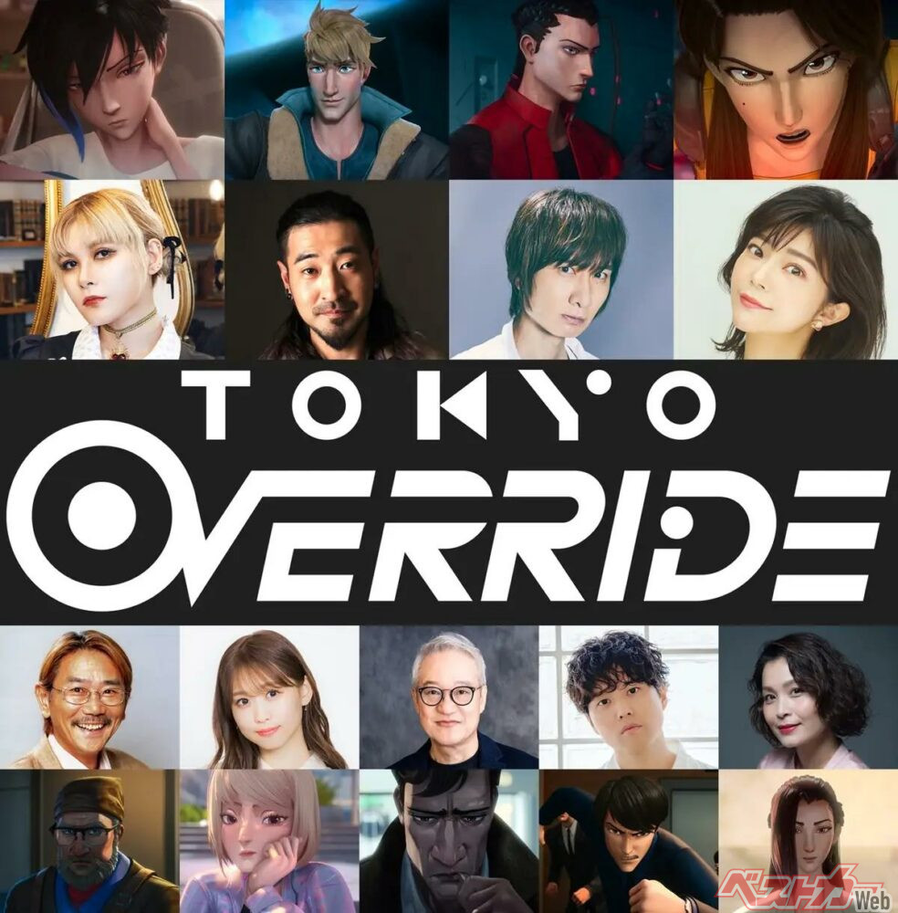 「Tokyo Override」：吹替声優＆キャラクター組み画像_2024-10-22 16-58-33