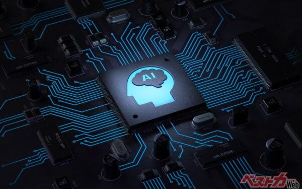 AIを活用して構内物流改善を目指す三菱ふそうトラック・バス。各車両にセンサーを取り付けてデータを収集するという(Shuo@AdobeStock)