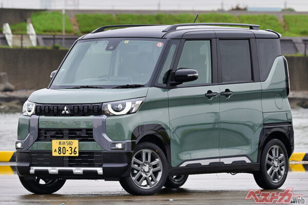 軽自動車は日産と三菱の合弁会社で開発。デリカミニがヒットしている