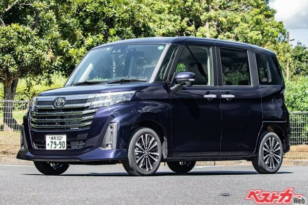 トールの兄弟車、ルーミー。新車販売ランキング上位に入る人気車だ