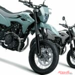 2025年新型KLX230SMは2025年1/13に61万6000円で登場、国内唯一の250モタード復活だ