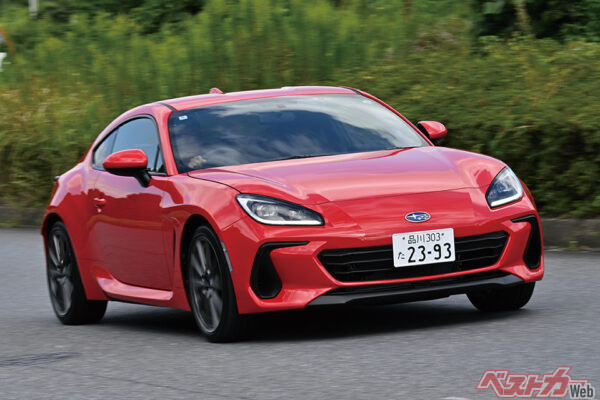 2024年7月に一部改良を受けて登場したスバル BRZ。スーパー耐久からフィードバックされた電子スロットル制御など各部をブラッシュアップした