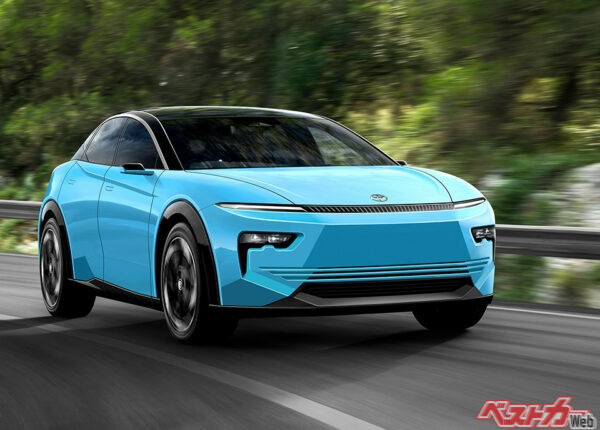 新型トヨタ ハリアー(ベストカー編集部作成の予想CG)。さらに最新のスクープ情報を見たい方は写真をクリックして買ってね!