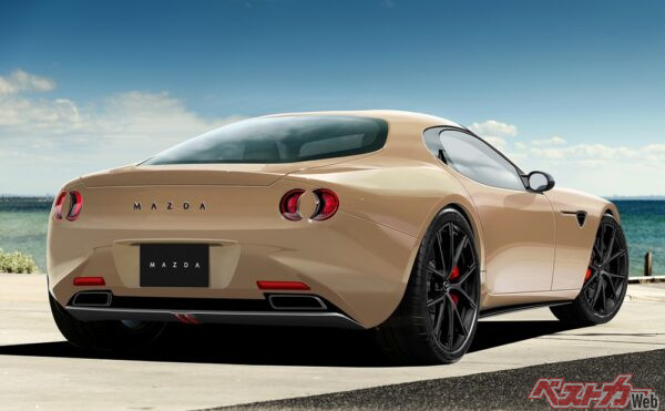 ほぼコンセプトカーのアイコニックSPを発展させた市販版となる(予想CGイラストはベストカーが制作したもの)