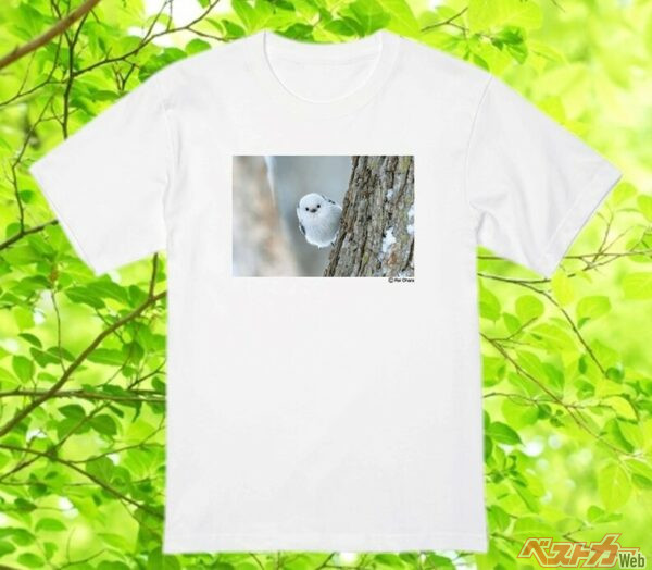 BC Mate限定の「シマエナガちゃんTシャツ」