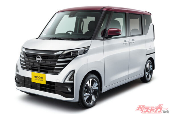 日産 ルークスハイウェイスターGターボPE・2WD（価格：216万5900円）全長3395×全幅1475×全高1780mm、0.66L、直3T（64ps/10.2kgm）＋M（2.7ps）、19.2km/L