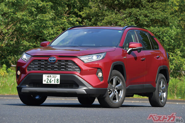 トヨタ RAV4……登場：2019年4月　お買い得グレード：アドベンチャー（ガソリン）