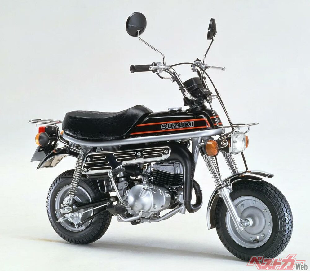ミニレジャーバイクブームの中、ポッケに設定されたレアな