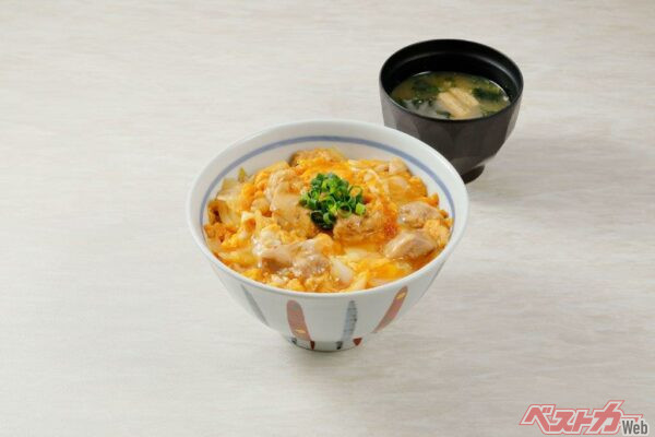 「那須どりと那須御養卵を使用した親子丼」（1080円）