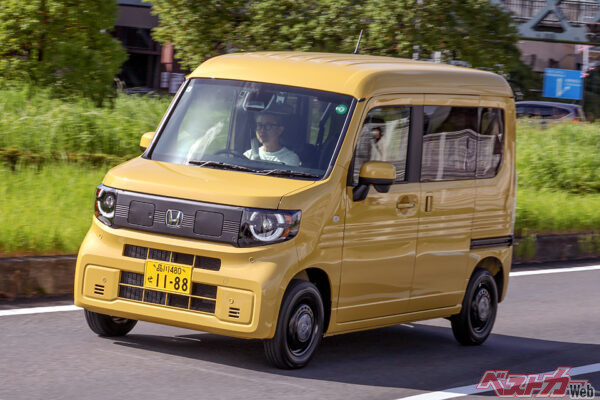 2024年6月登場のホンダ N-VAN e:。穏やかに立ちあがるトルクが超気持ちいい！