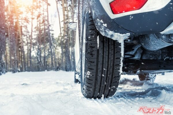 【知ってますか？】雪が降る日にノーマルタイヤで走るのは違法です!!!