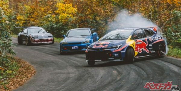 カッレにとってGRカローラはドリフト用の愛車的存在 (C)Suguru Saito / Red Bull Content Pool