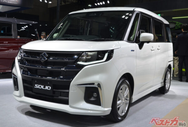 ほどよい押し出し感! いい顔に激変しましたね、ソリオさん!!