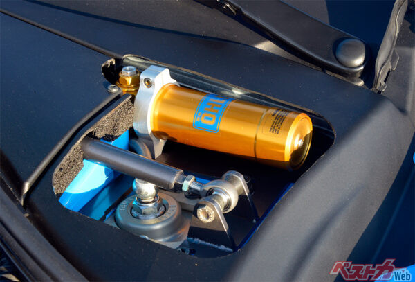 350psの3L直6ターボにオーリンズ製ダンパー、ブレンボ製ブレーキで強化！