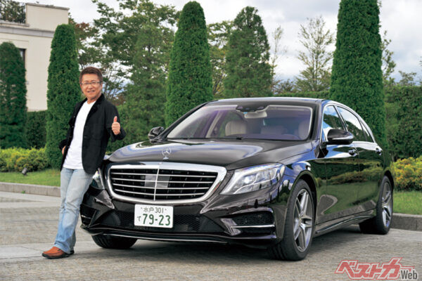 松田秀士氏も新型Sクラスの先進安全技術を大きく評価。ステアリングアシストは絶妙！