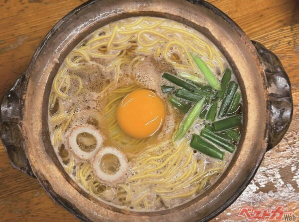 「鍋焼きラーメン」（並）630円