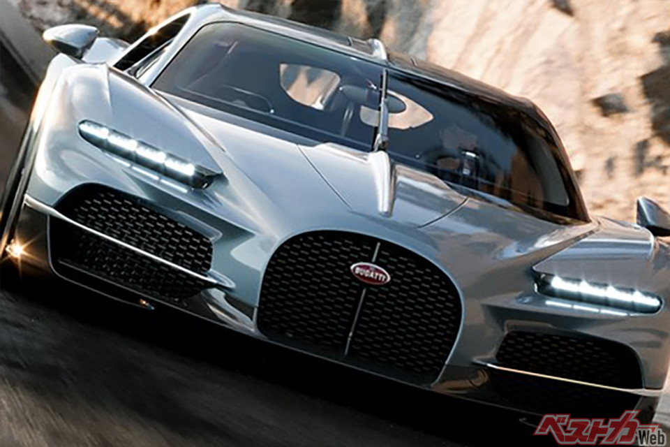 スーパースポーツ (ブルーブガッティ) チェイスカー 1/32 ブガッティ・ヴェイロン Bugatti veyron 青 ブルー