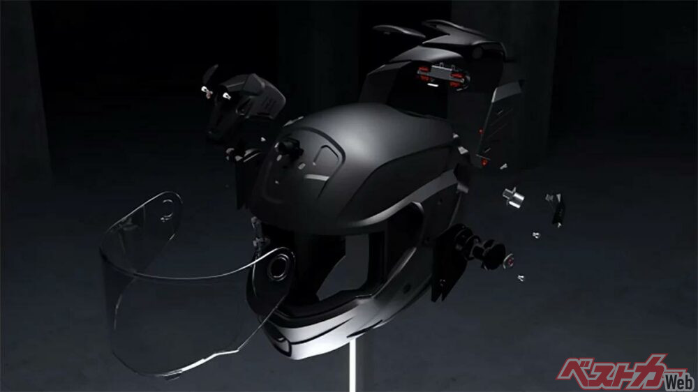 iC-R Smart helmet