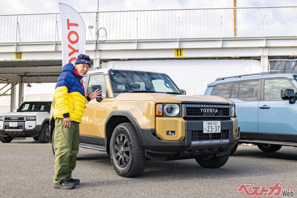 テリーさんが選んだ2024年のイヤーカーはトヨタ ランドクルーザー250。この記事が公開される頃には結果は出ているが、どうなったのかな？（みなさんご存知の通り、ホンダ フリードが受賞しました！）