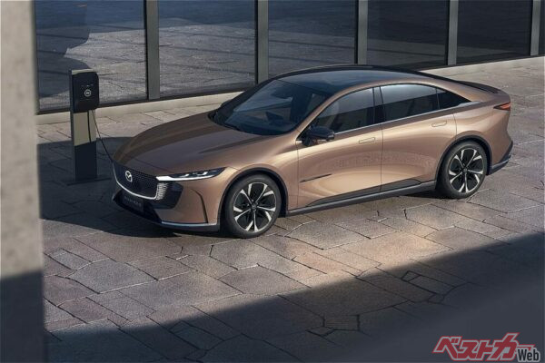 マツダEZ-6は欧州でマツダ6eとして発売されることがアナウンスされている