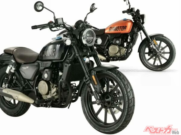 レブルのライバル登場？ 250&125の本格クルーザーも上陸！ QJモーター日本導入開始 モーターサイクルショーにも出展