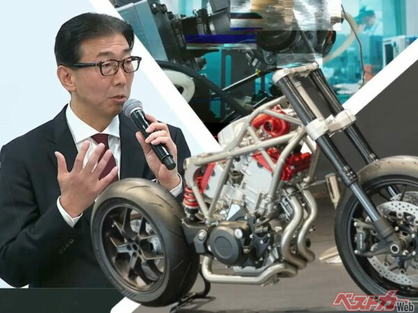 「いい出来です、ご期待ください」ホンダV3電動ターボは既に走行可能なテスト車が存在！　レースも視野に入れて開発中か