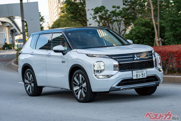 2024年10月にマイナーチェンジを受けた三菱 アウトランダー。もはや「全面刷新」といって差し支えないほどの大改良だ