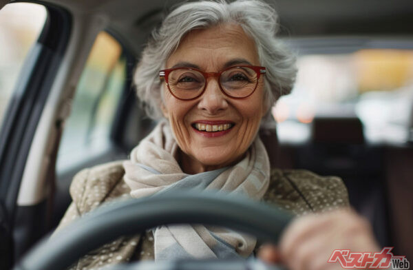 「認知症の疑い」がある、あるいは「認知症」の高齢ドライバーにはハンドルを握らせない措置(検査)だけに、「認知機能検査」の難易度は高い(※画像はイメージ)