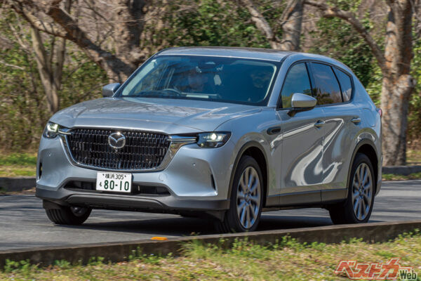 マツダ CX-60（326万7000~646万2500円）。直6・FRベースという基本構成を評価する人向き