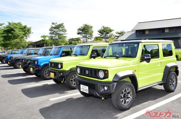 ジムニー、ジムニーシエラ発表当時の模様