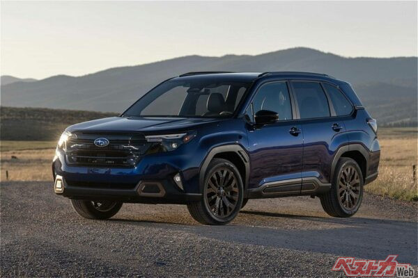 新型フォレスターは日本には2025年後半に登場予定