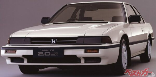 「デートカー」という言葉を生み出した2代目プレリュード。1982年から1987年にかけて販売されていた