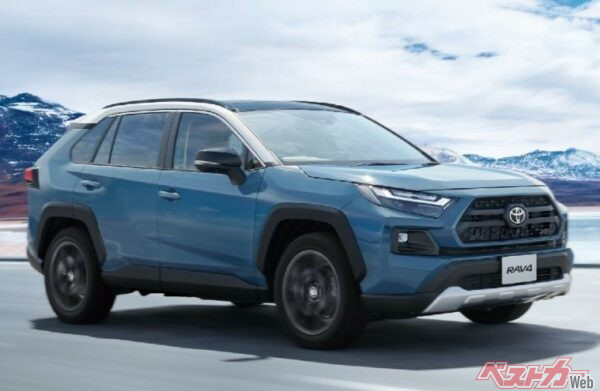 2019年4月に登場後丸5年が経過するRAV4