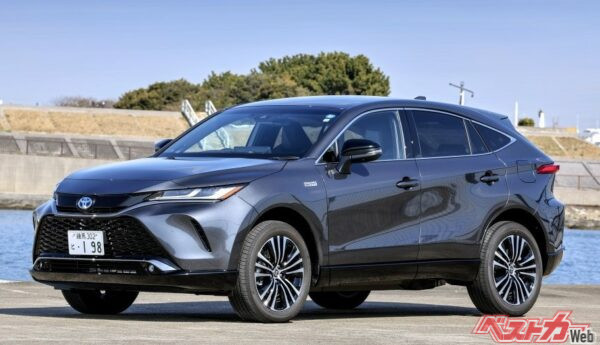 デビューから約5年も経つが人気が衰えていないハリアー