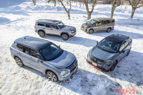 モーターは雪道に対応できるのか? 真冬の群サイでしっかりテスト