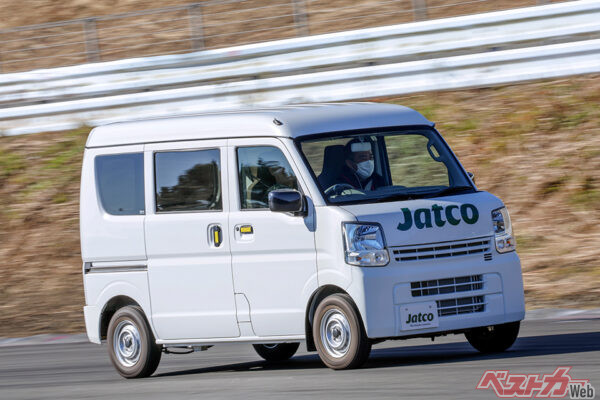 軽バンのクリッパーをEVコンバートした試作車