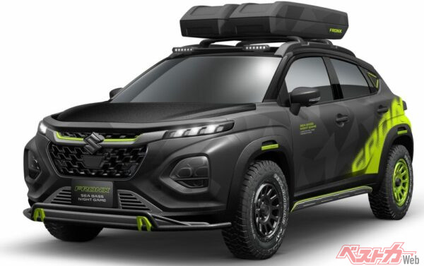 2025年1月の東京オートサロン2025で出展された「新型フロンクス SEA BASS NIGHT GAME」。うおおおお! カッコいいぜ!