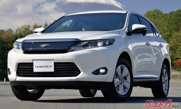 トヨタ 3代目ハリアー。大きくなったレクサスRXとは対照的な「日本ジャストサイズ」で登場だ