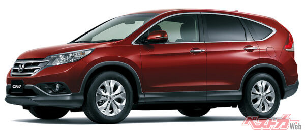 ホンダ CR-V。2013年10月の販売は278台。トヨタから“ネコキャラ”で売りだすべし！