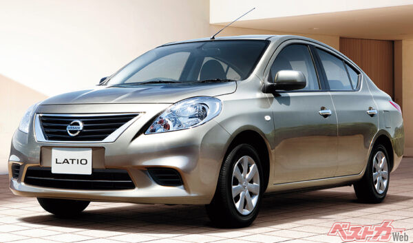 日産ラティオ。2013年10月の販売は581台。“中華料理カー”なら売れる…!!!