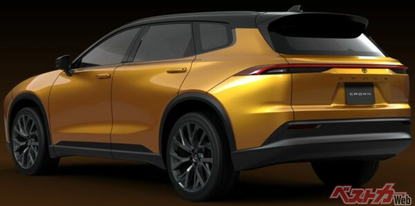 ギアを満載して移動できるのがクラウン（エステート）の大きな魅力だ。そのため、ロングドライブシーンでの高速直進安定性や、快適な乗り心地を期待したい