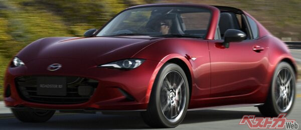 ロードスターでワインディングを走ると実に気持ちよい。軽やかな走りは、ロードスターの真骨頂