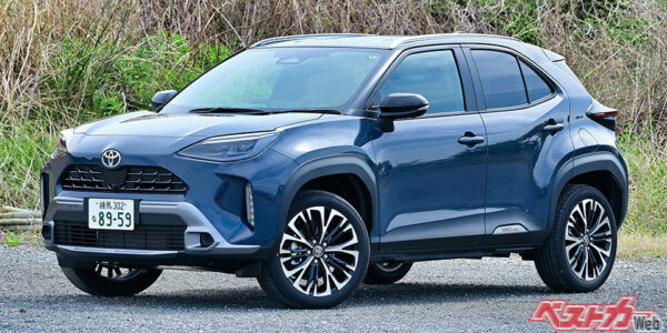 ヤリスハイブリッドよりヤリスクロスハイブリッドのほうが残価率が高い