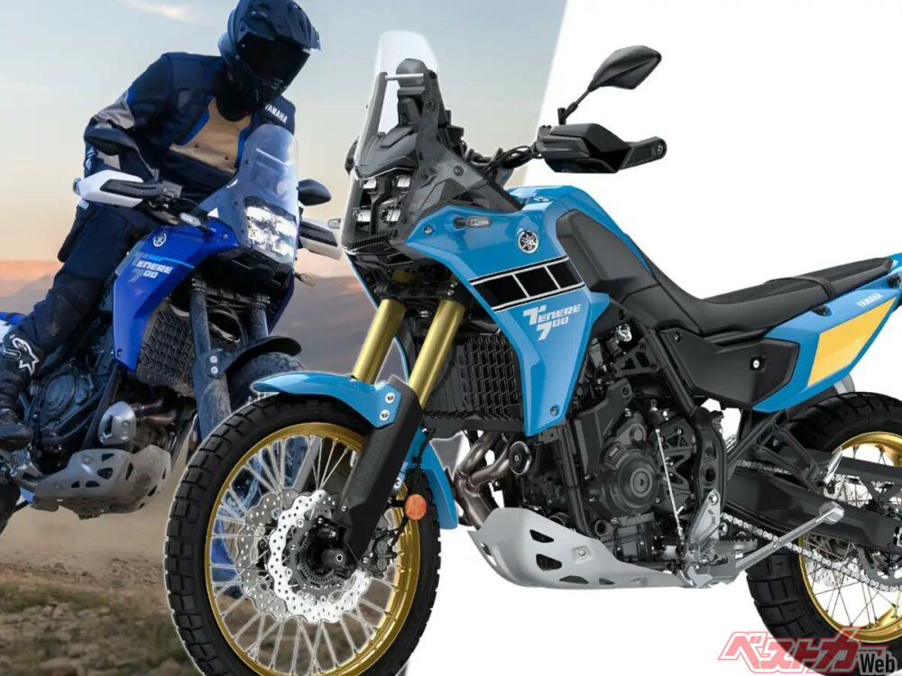2025年新型「テネレ700」ソノートカラーが追加！ 電スロトラコン