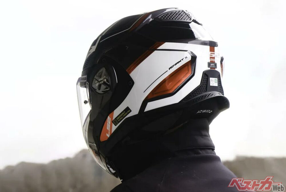 【LS2 ADVANT-X Fインプレ】　日本人の頭にフィットする多機能システムヘルメット！